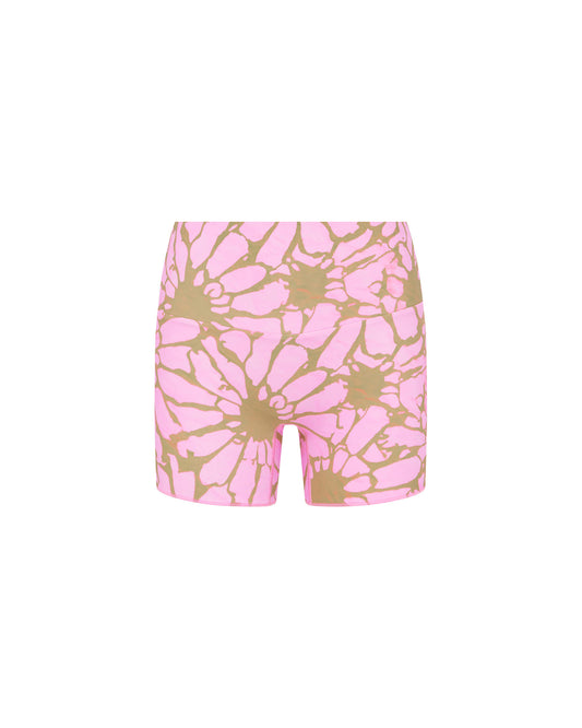 Its now cool BIKINI PANT CONTOUR BOY SHORT - PINK BREAKERS in Pink Breakers