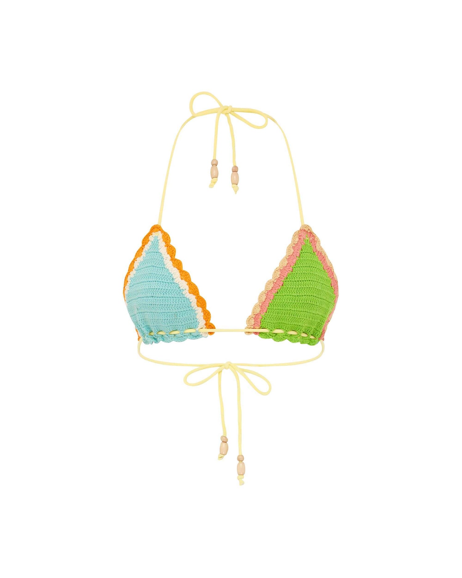 Its now cool SWIMWEAR THE CROCHET TRI  TOP  - SUBLIME in Sublime