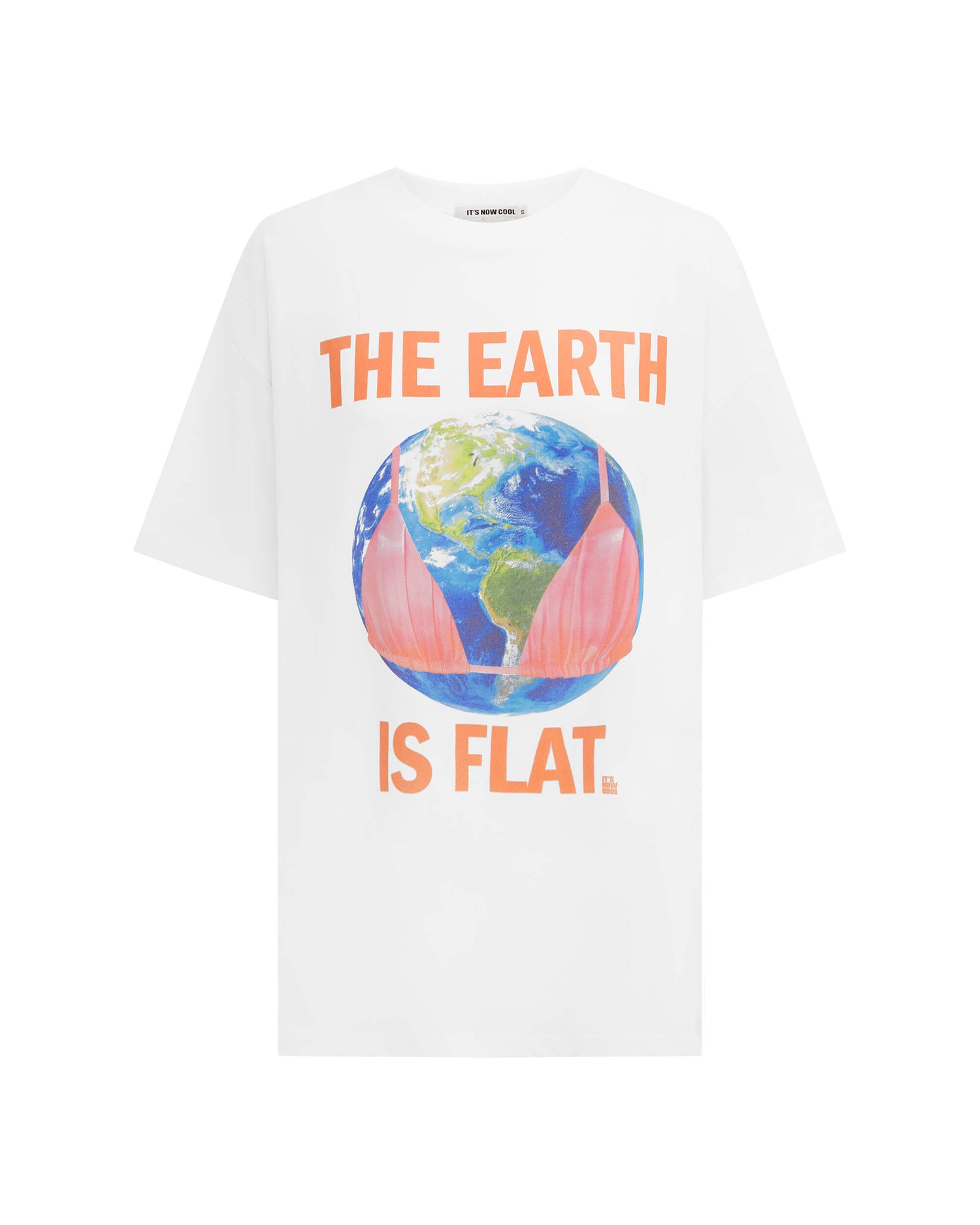 Its now cool T-SHIRTS S/S THE SIGNATURE TEE - EARTH IS FLAT in Earth Is Flat