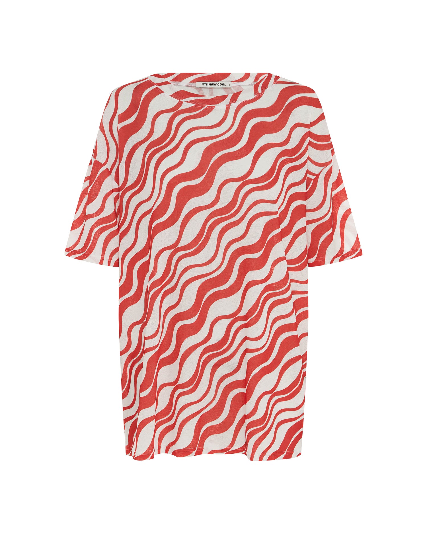 It's Now Cool Beachwear - Übergroßes T-Shirt - Campino