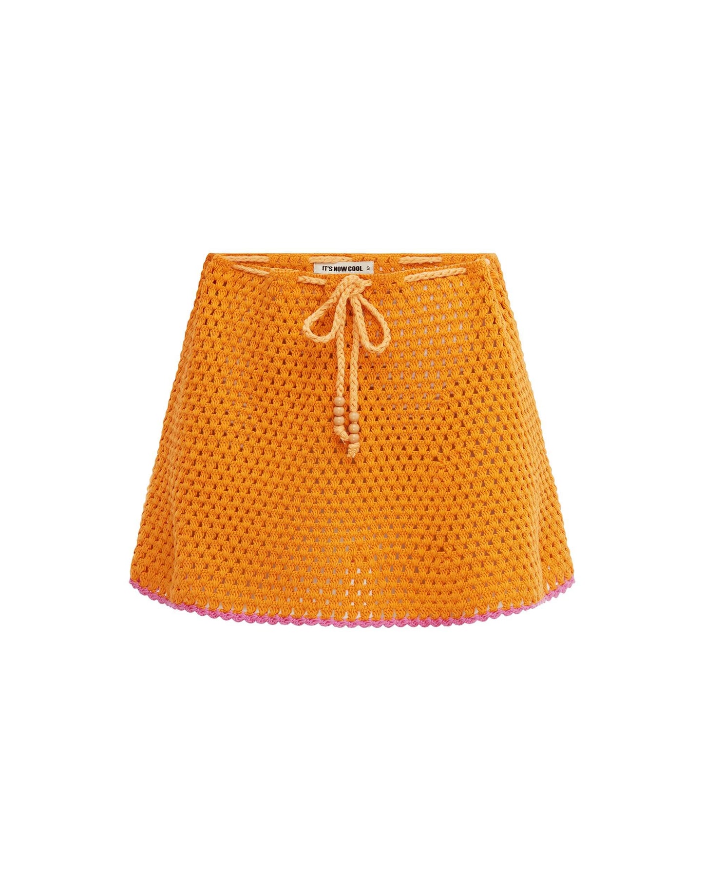 Its now cool SKIRT THE MINI CROCHET SKIRT - CANDYLAND in Candyland