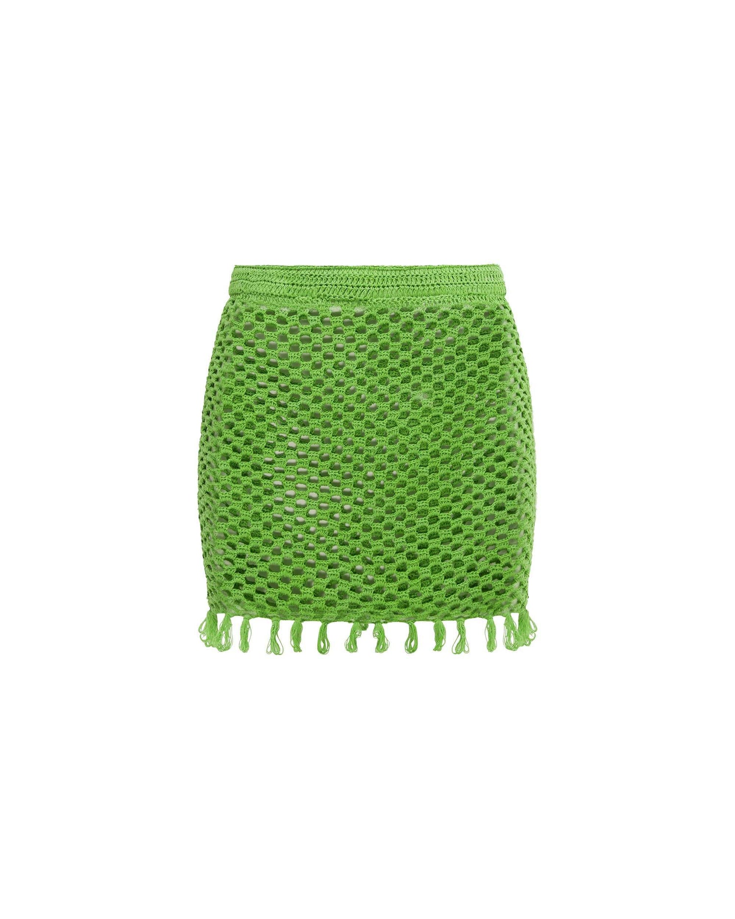 Its now cool SKIRT THE OPEN KNIT SKIRT - SUBLIME in SUBLIME