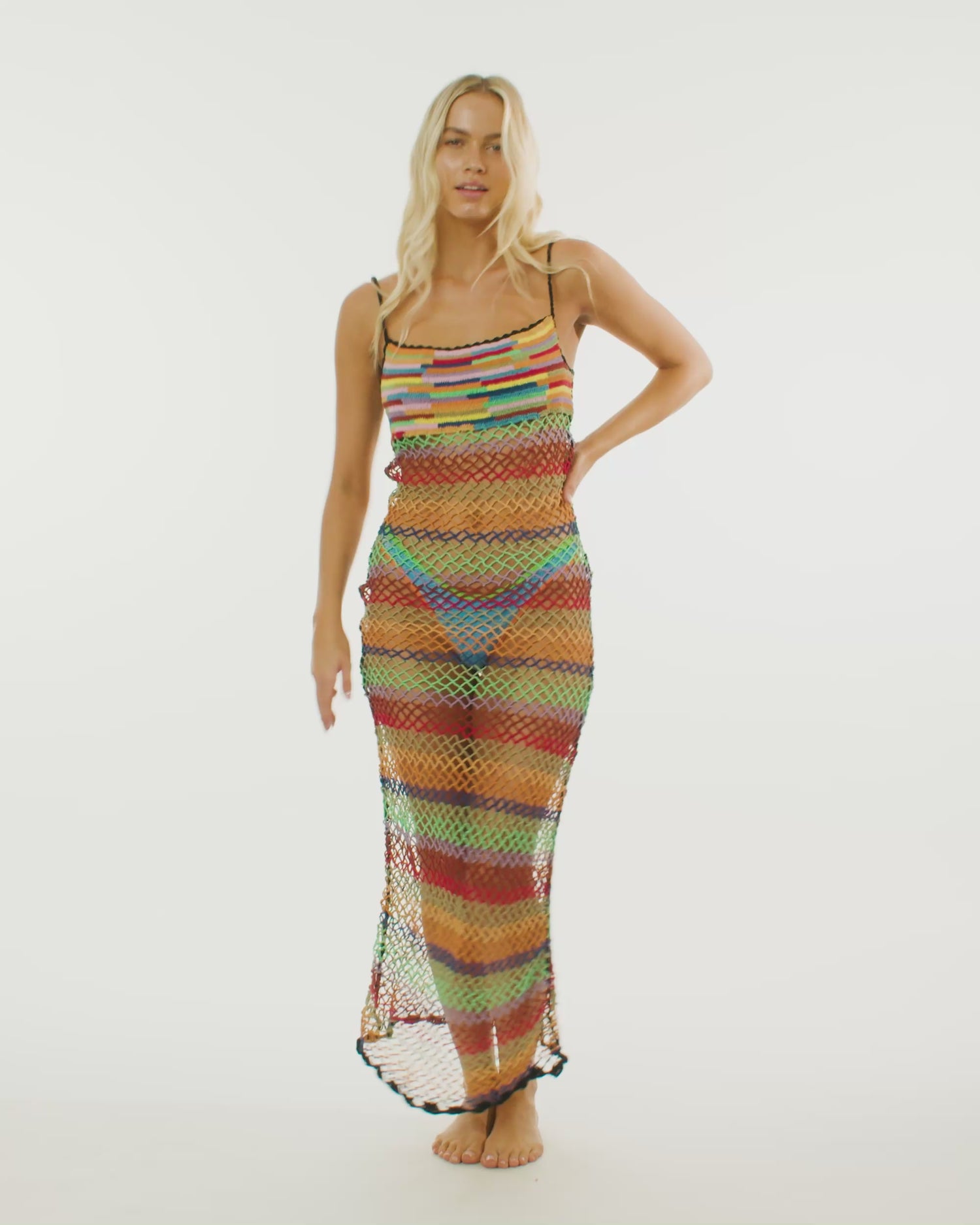 Its now cool DRESS THE CROCHET MAXI-KLEID - SUFFOLK in Suffolk