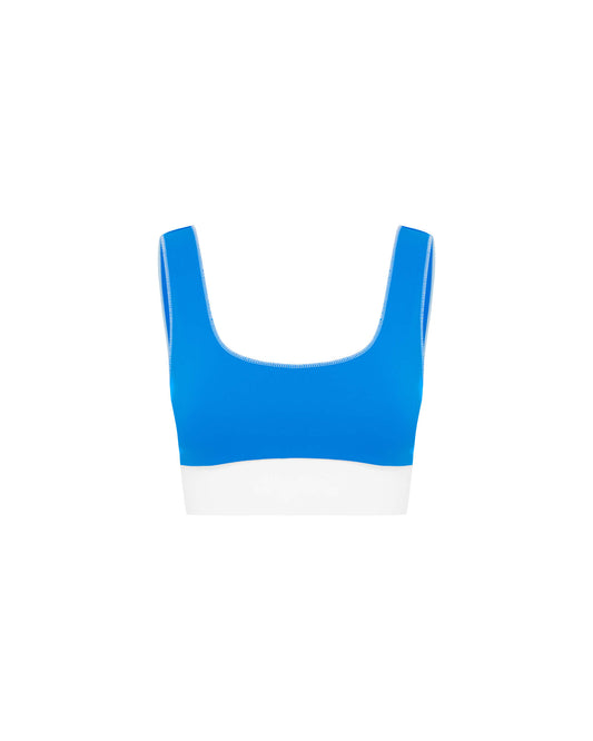 Its now cool BIKINI TOP CONTOUR CROP TOP - BAY en Bay