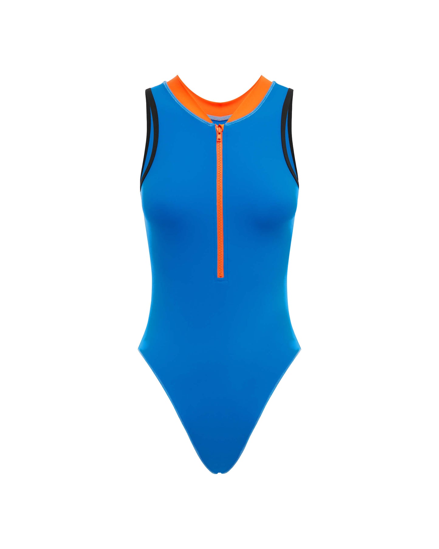 Its now cool SWIMWEAR THE CONTOUR ZIP BODYSUIT - BAY in Bay