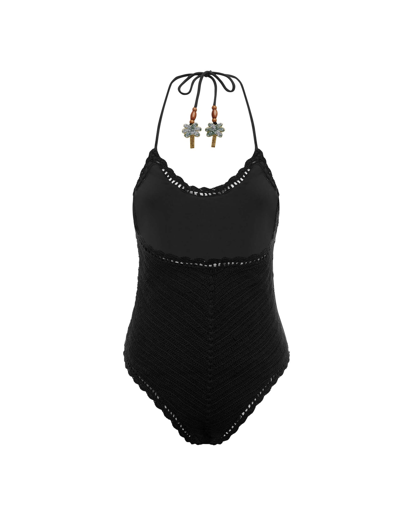 Its now cool SWIMWEAR THE CROCHET HALTER ONE PIECE - PALM BEACH en Palm Beach