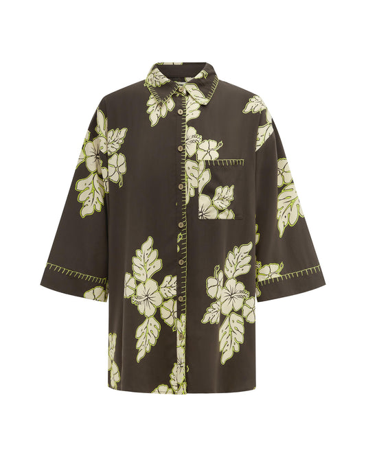 Its now cool CAMISETAS TEJIDAS VACAY SHIRT  - HIBISCUS en Hibiscus