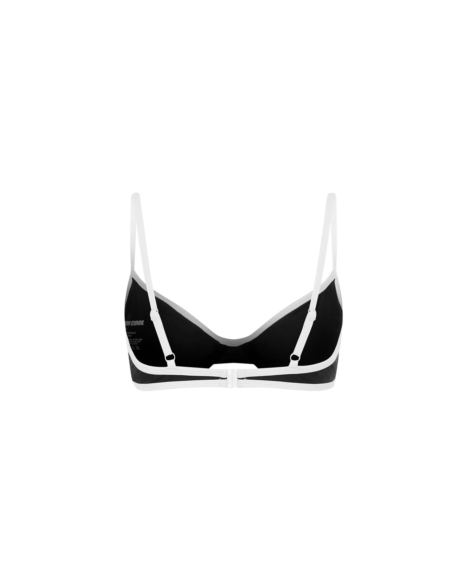 Its now cool SWIMWEAR THE DUO DEMI TOP - BLACK & WHITE CONTRAST en Black & White Contrast