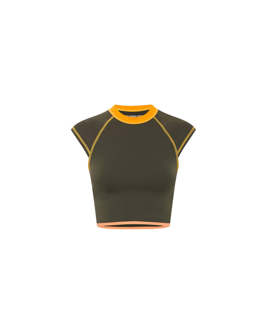 Its now cool SWIMWEAR THE CONTOUR TEE  - PEACHES en Peaches