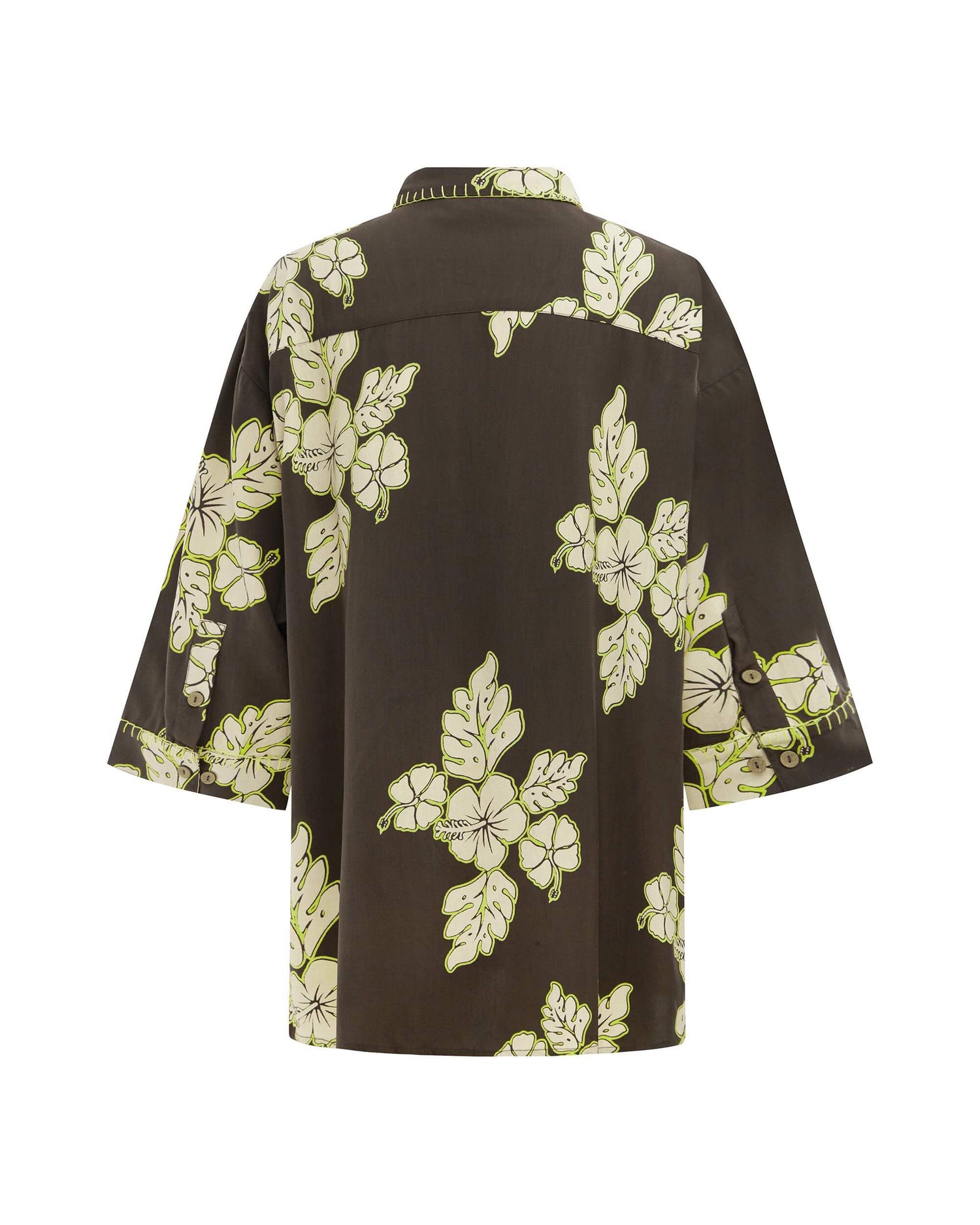 Its now cool TISSUS VACAY SHIRT  - HIBISCUS en Hibiscus