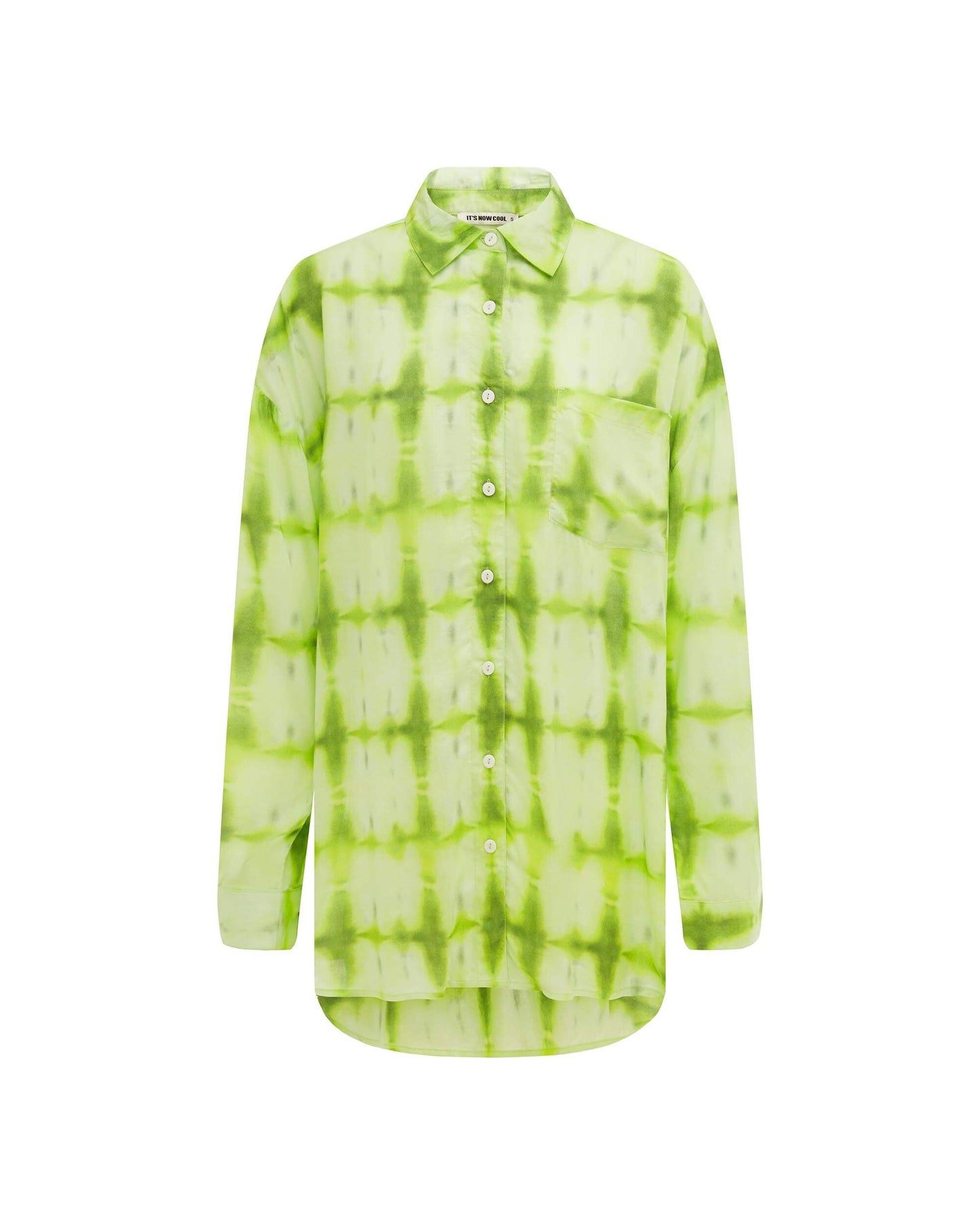 Its now cool Chemises tissées THE L/S LEISURE SHIRT - LIMEWASH en Limewash