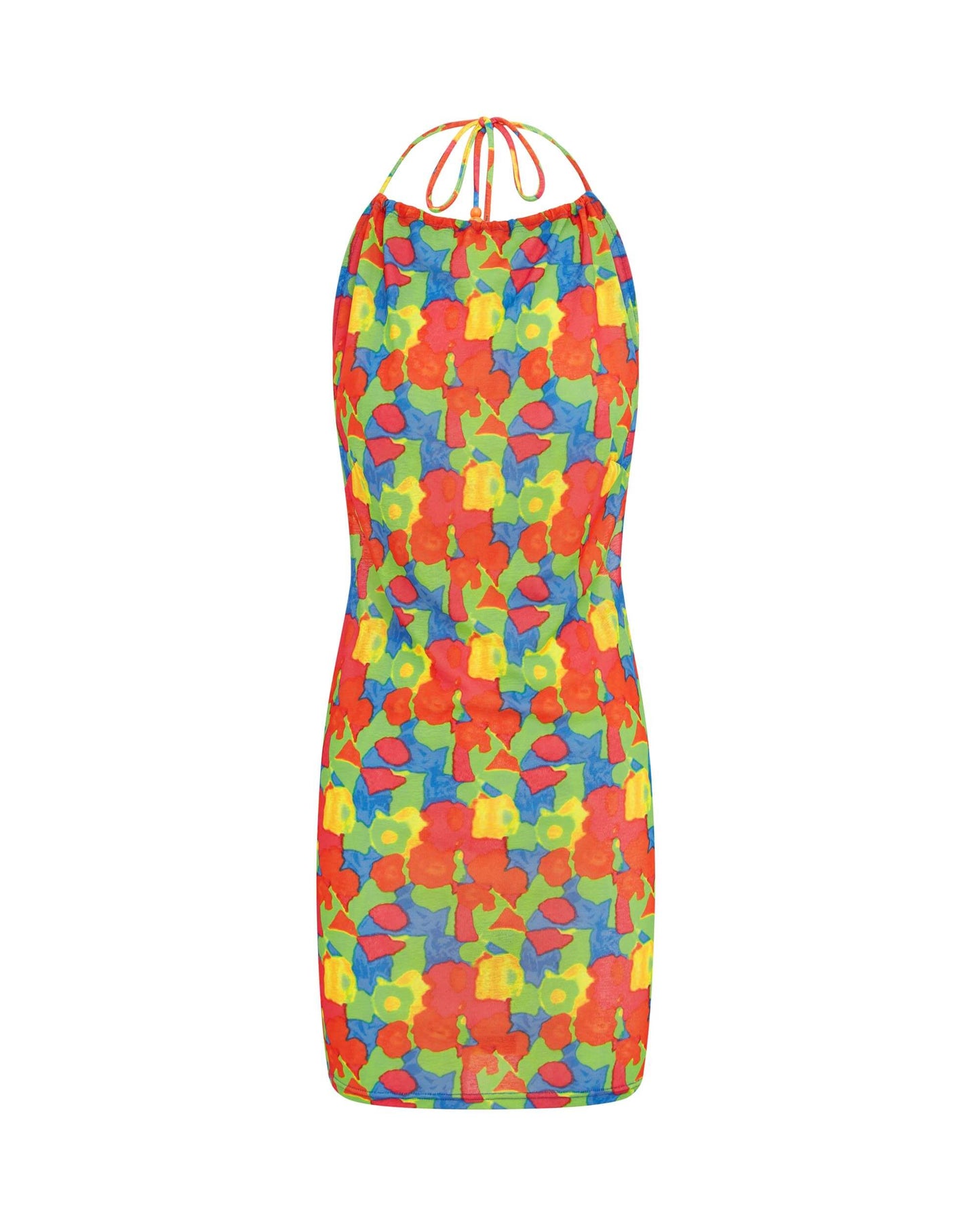 It's Now Cool Beachwear - The Halter Mini Dress - Lychee