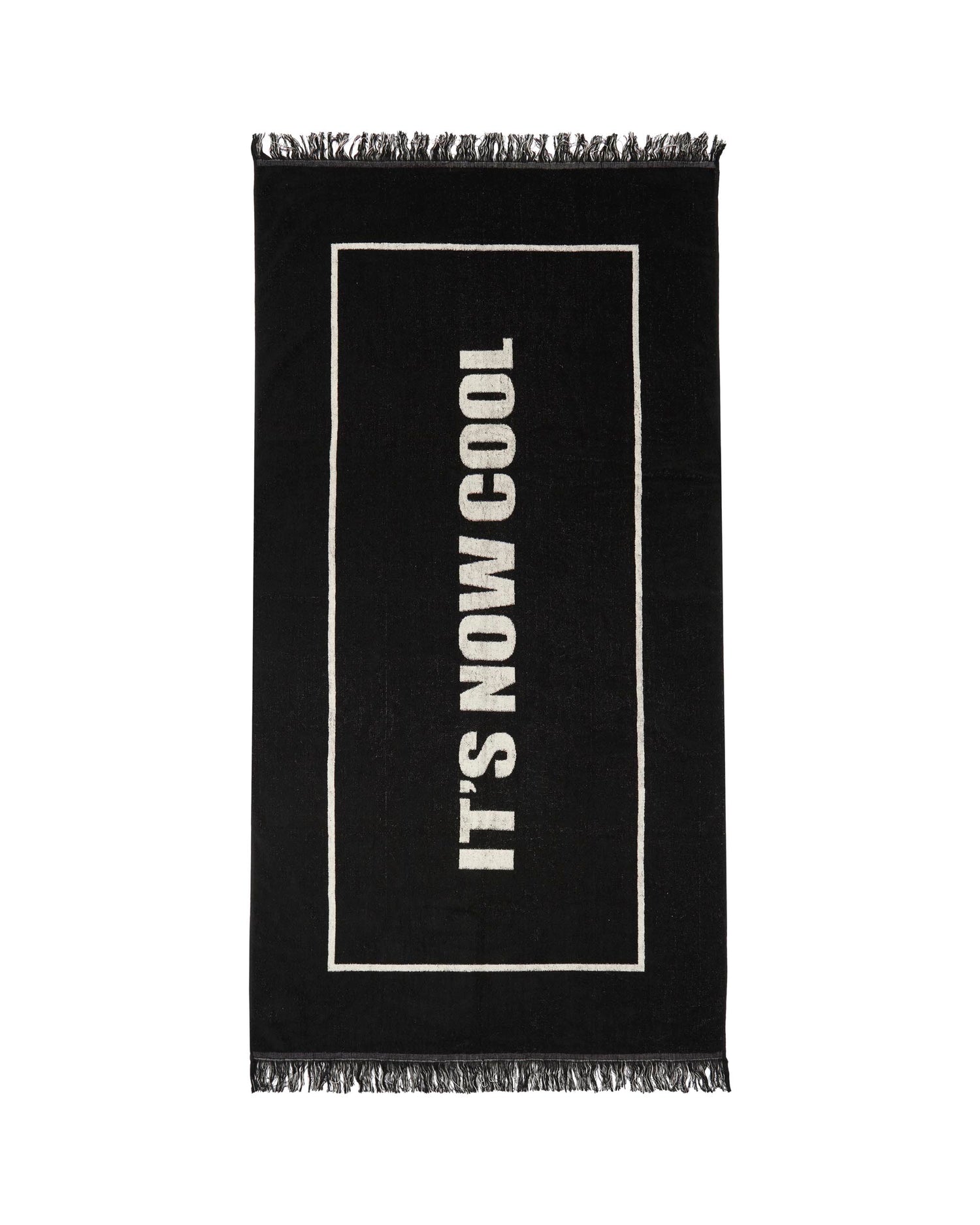 It's Now Cool Accessoires - Serviette Luxe - Noir