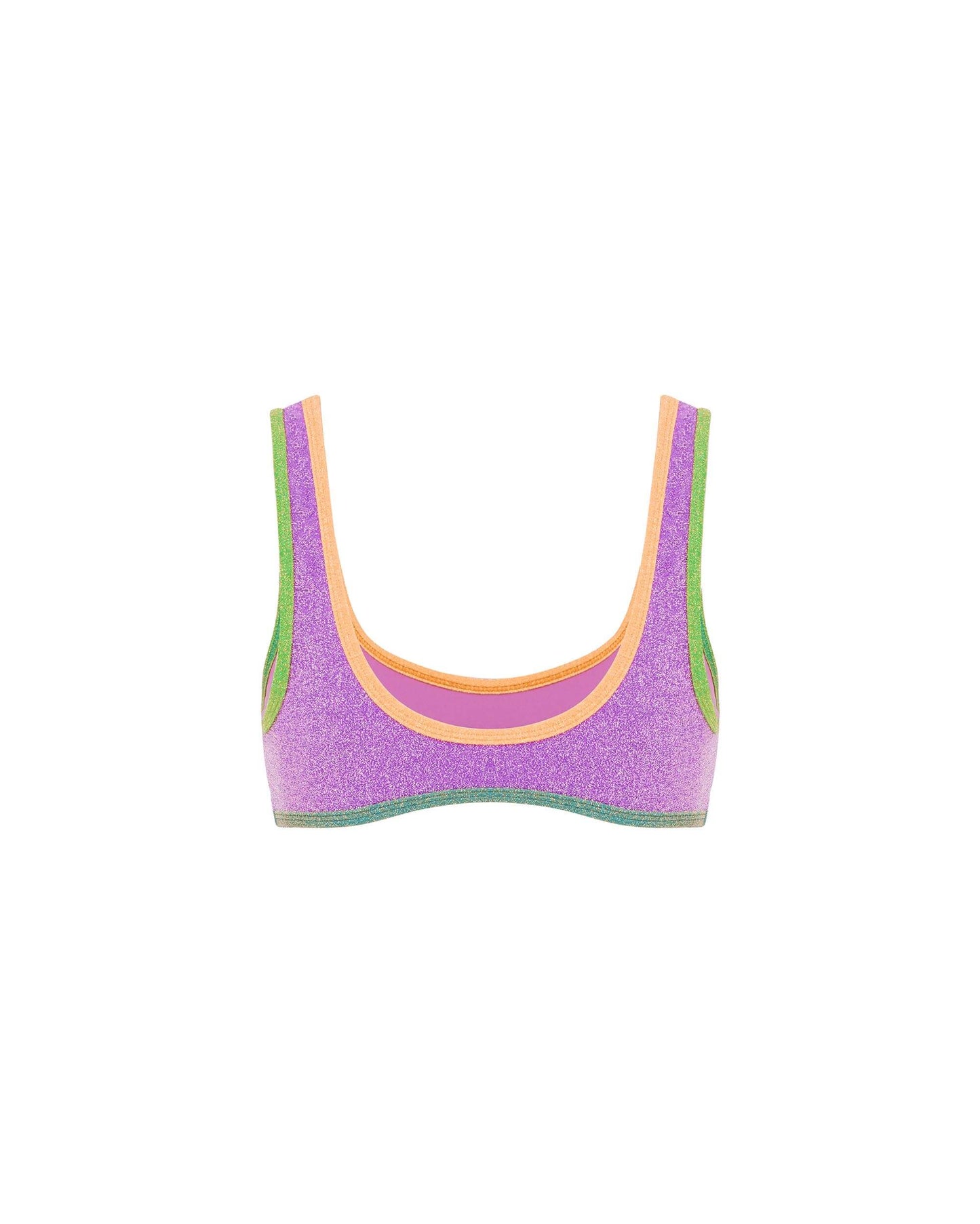 Its now cool BIKINI TOP 90'S DUO CROP - ABYSS in Abyss