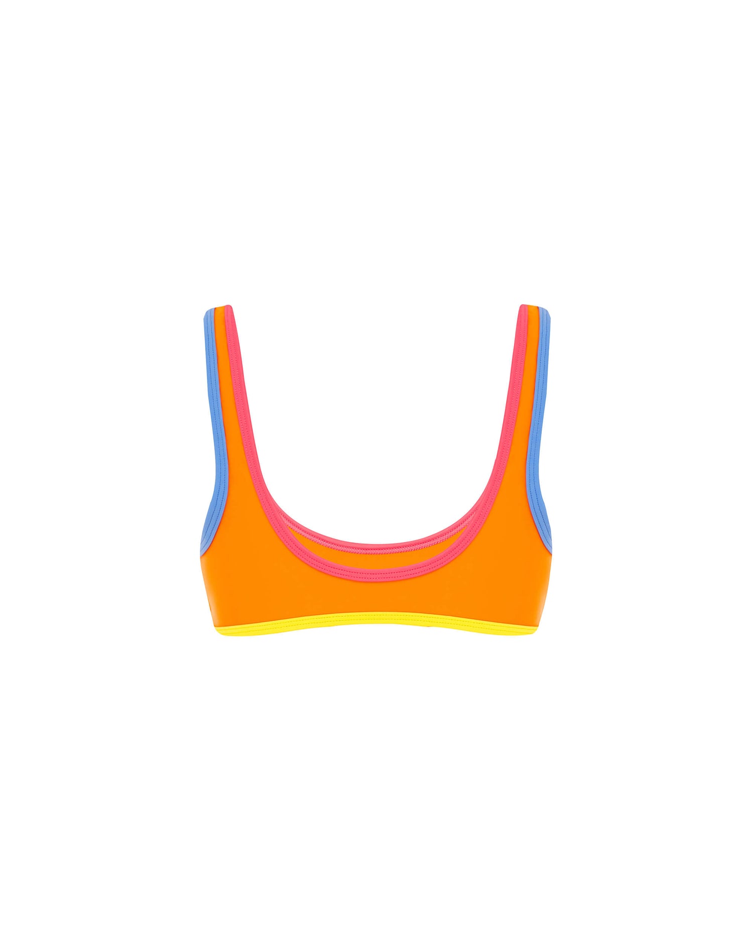 Its now cool BIKINI TOP 90'S DUO CROP - NOMAD in Nomad