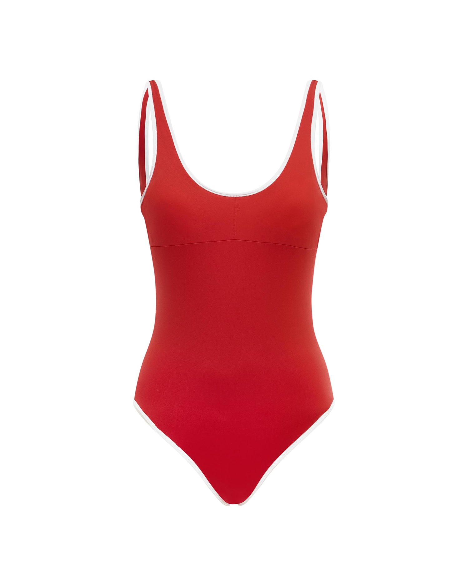 It's Now Cool Costumi da bagno - Pezzo unico duo senza schienale - Rosso e bianco a contrasto