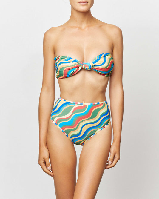 It's Now Cool Zwemkleding - Knot Eco Bandeau - Carnaval