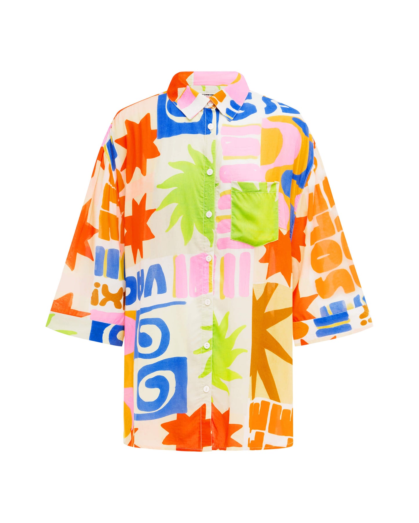 Its now cool CAMISOLAS DE TECIDO VACAY SHIRT  - RELAX em Relax