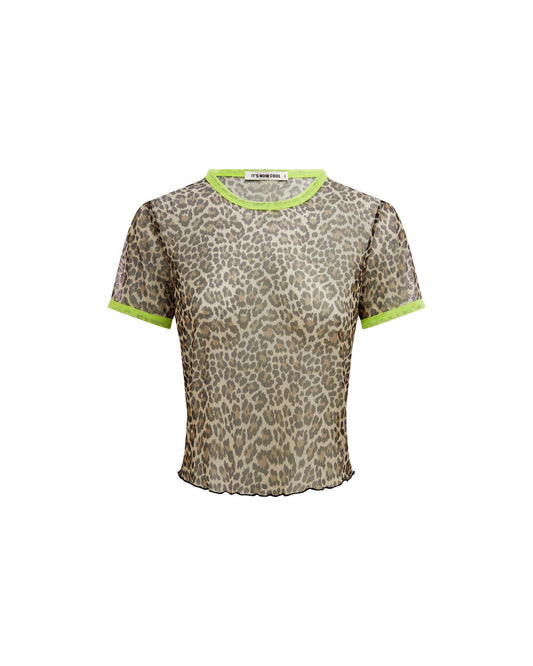 Its now cool CAMISOLAS DE TECIDO MESH TEE  - JAGUAR em Jaguar