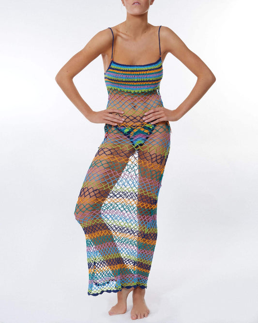 It's Now Cool Beachwear - O vestido maxi em croché - Pavilhão
